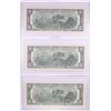 Image 2 : Lot of (3) 2003A $2 Federal Reserve Notes Uncirculated in Cases