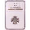 Image 1 : 1951 Proof Roosevelt Dime Coin NGC PF67