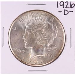 1926-D $1 Peace Silver Dollar Coin