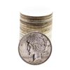 Image 1 : Roll of (20) Brilliant Uncirculated 1923 $1 Peace Silver Dollar Coins