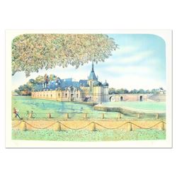 Rolf Rafflewski "Chateau IV" Limited Edition Lithograph