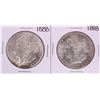 Image 1 : Lot of (2) 1888 $1 Morgan Silver Dollar Coins