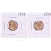Image 1 : Lot of (2) 1999 $5 American Gold Eagle Coins