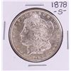 1878-S $1 Morgan Silver Dollar Coin Amazing Toning