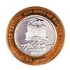 Image 2 : .999 Silver Reno Hilton Nevada $10 Casino Limited Edition Gaming Token