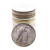 Image 2 : Roll of (20) Brilliant Uncirculated 1925 $1 Peace Silver Dollar Coins