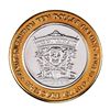 Image 1 : .999 Fine Silver Treasure Island Las Vegas, Nevada $10 Limited Edition Gaming Token