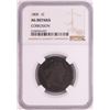 Image 1 : 1800 Draped Bust Large Cent Coin NGC AG Details