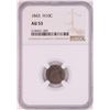 Image 1 : 1843 Seated Liberty Half Dime Coin NGC AU53