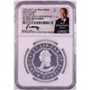 Image 1 : 1792-2017 Half Disme 1 oz. Silver Medal NGC PF70 W/Edmund C. Moy Signature