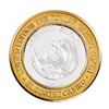 Image 1 : .999 Fine Silver El Cortez Hotel & Casino Las Vegas $10 Limited Edition Gaming Token
