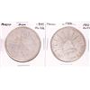 Image 1 : Lot of 1899 & 1902 Mexico Un Peso Silver Coins