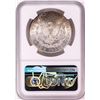Image 2 : 1881-S $1 Morgan Silver Dollar Coin NGC MS64 Great Toning