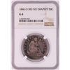 Image 1 : 1846-O MD No Drapery Seated Liberty Half Dollar Coin NGC G6