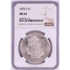 Image 1 : 1878-S $1 Morgan Silver Dollar Coin NGC MS64