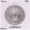1886 Mexico 8 Reales Silver Coin Chopmarked