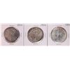 Image 1 : Lot of (3) 1994 $1 American Silver Eagle Coin