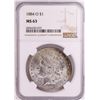 Image 1 : 1884-O $1 Morgan Silver Dollar Coin NGC MS63 Great Toning