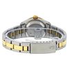 Image 5 : Rolex Ladies Two Tone 18K Gold Bezel Silver Diamond & Sapphire Datejust Watch