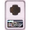 Image 2 : 1854 Braided Hair Large Cent Coin NGC AU50BN