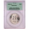 Image 1 : 1950-D Franklin Half Dollar Coin PCGS MS64FBL Old Green Holder