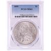 Image 1 : 1899 $1 Morgan Silver Dollar Coin PCGS MS61