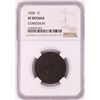 Image 1 : 1838 Coronet Head Large Cent Coin NGC VF Details