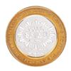 Image 1 : .999 Silver Gold Spike Las Vegas, Nevada $10 Casino Limited Edition Gaming Token