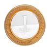 Image 2 : .999 Silver Gold Spike Las Vegas, Nevada $10 Casino Limited Edition Gaming Token