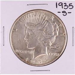 1935-S $1 Peace Silver Dollar Coin