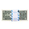 Image 2 : Pack of (100) Consecutive 2017 $1 Federal Reserve STAR Notes San Francisco