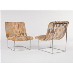 Milo Baughman - Pair of chairs