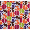 Image 1 : Alexander Girard, Attributed - "Numbers" fabric sample