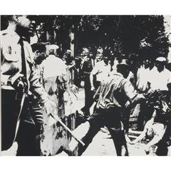 Andy Warhol - "Birmingham Race Riot" (from "Ten works by Ten Painters")