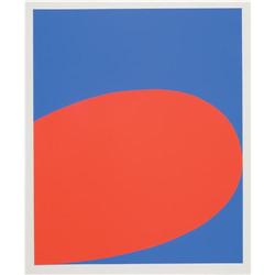 Ellsworth Kelly - "Red/Blue" (from "Ten works by Ten Painters")