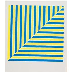 Frank Stella - Untitled (Rabat) (from "Ten works by Ten Painters")