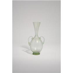 Venetian Glass - Vase with two handles