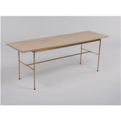 Paul McCobb - Console with Travertine top (model no. 8704)