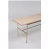 Image 2 : Paul McCobb - Console with Travertine top (model no. 8704)
