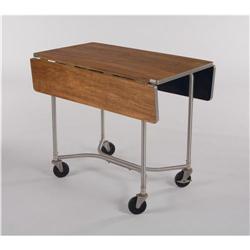 Warren McArthur - Drop leaf rolling table