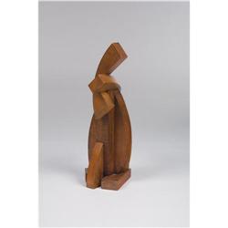 Mabel Hutchinson -  The Lovers  Assembled wood sculpture