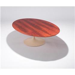 Eero Saarinen - Oval Rosewood coffee table