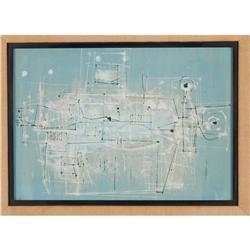 Luis Feito Lopez - Untitled (Abstract)