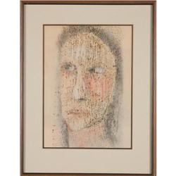 Spanish School - Untitled (Face)
