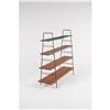 Image 1 : Luther Conover, Attributed - Wrought iron bookcase