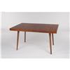Image 1 : Milo Baughman - Dining table and 6 chairs