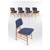 Image 2 : Milo Baughman - Dining table and 6 chairs