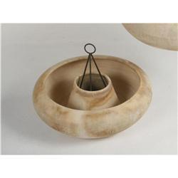 La Gardo Tackett - "Sombrero" hanging planter (model no. MH-109)