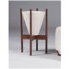 Image 1 : La Gardo Tackett - Planter (model no. S-02) with walnut stand