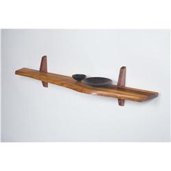 George Nakashima - Wall mounted shelf